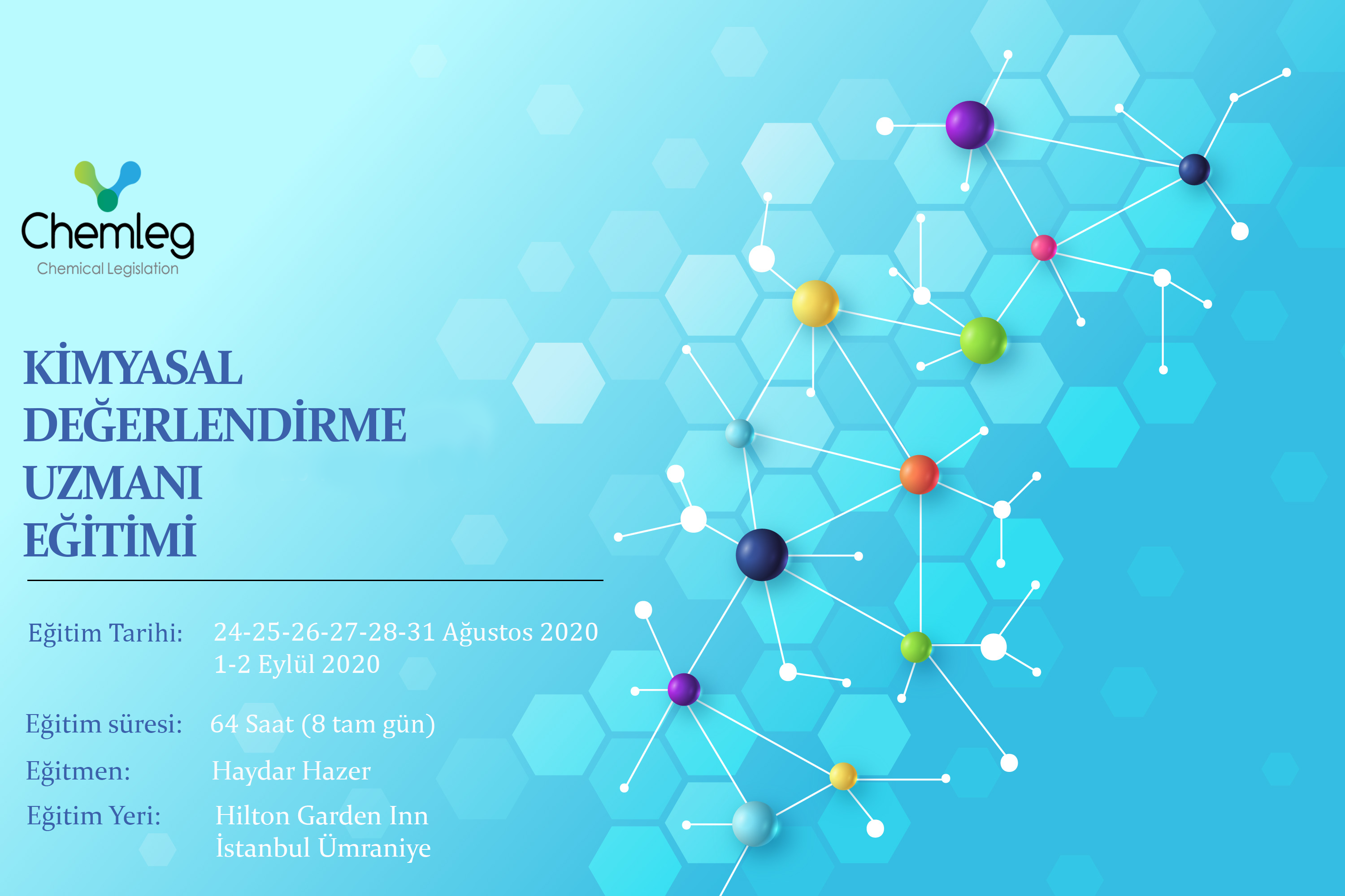 KİMYASAL DEĞERLENDİRME UZMANI (KDU) EĞİTİMİ