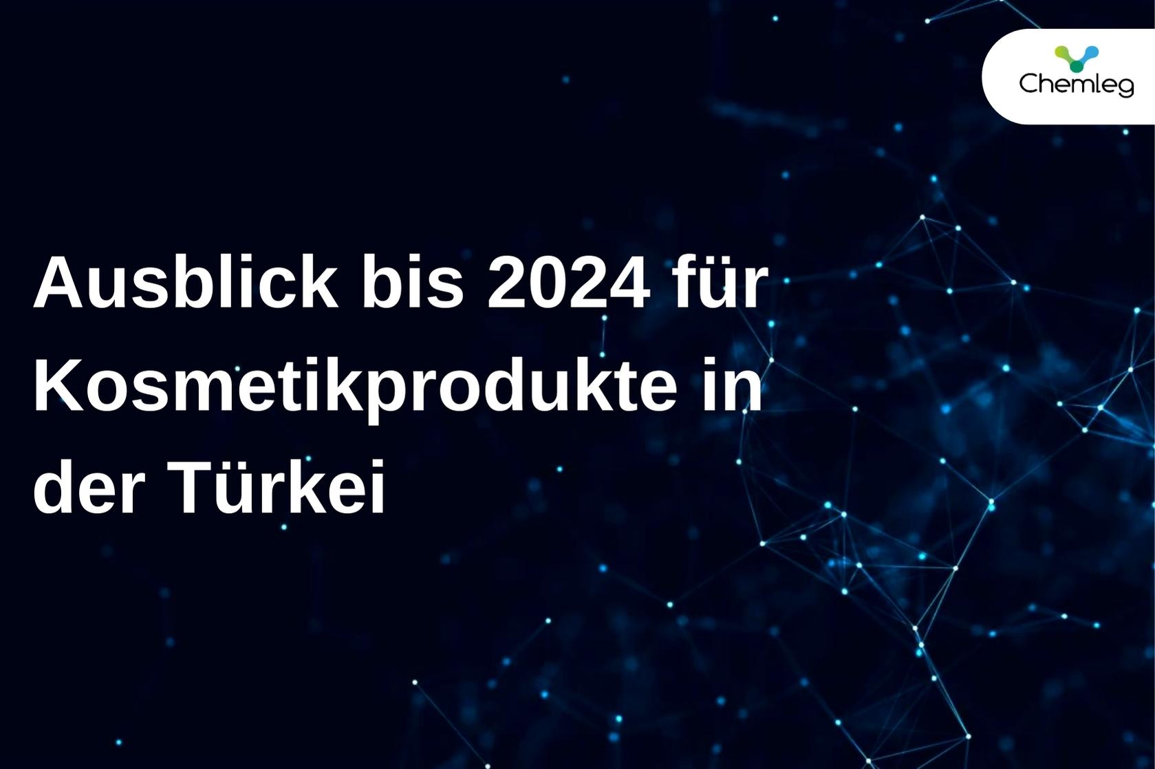 Ausblick bis 2024 für Kosmetikprodukte in der Türkei