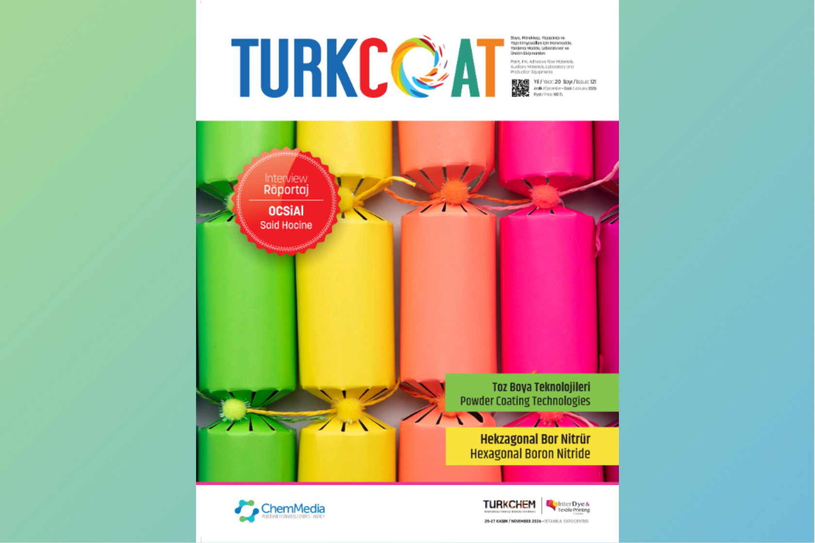 Chemleg in the Press: Turkcoat (December-January)