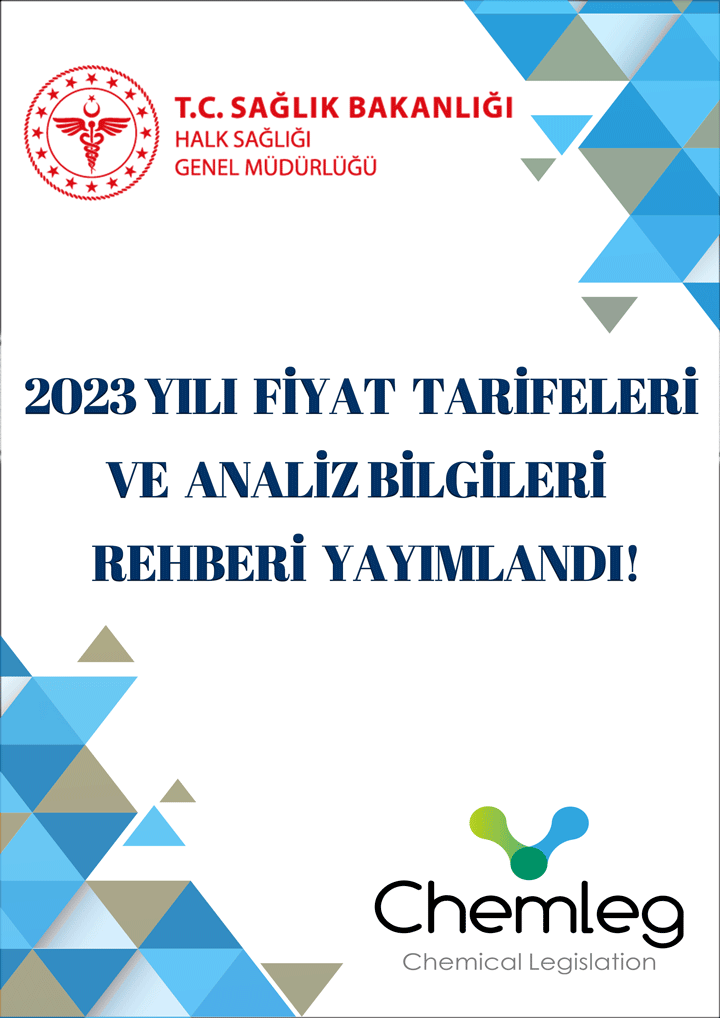 2023 YILI FİYAT TARİFELERİ VE ANALİZ BİLGİLERİ REHBERİ YAYIMLANDI!