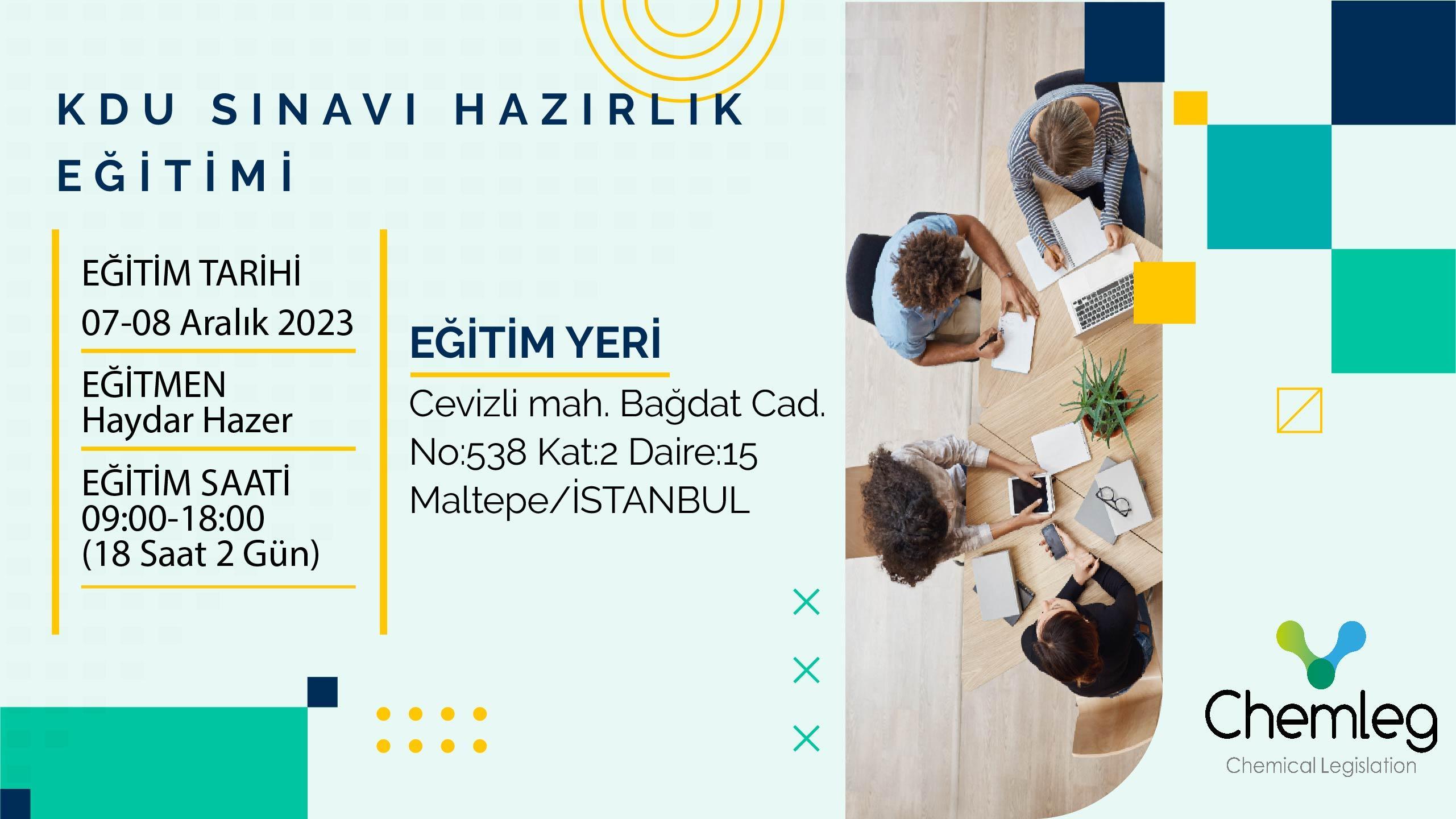 2023 KDU SINAVI HAZIRLIK EĞİTİMİ