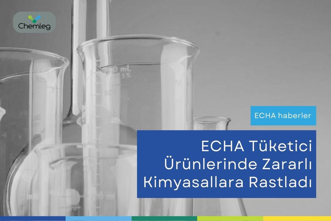 ECHA Tüketici Ürünlerinde Zararlı Kimyasallara Rastladı