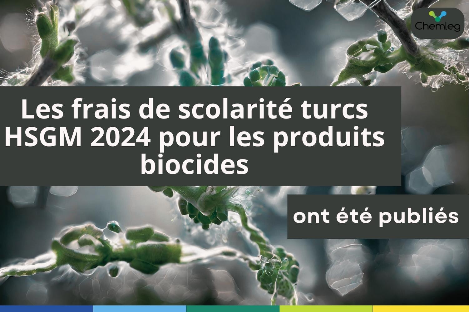 Guide des prix des produits biocides HSGM 2024 en Turquie | Produits biocides