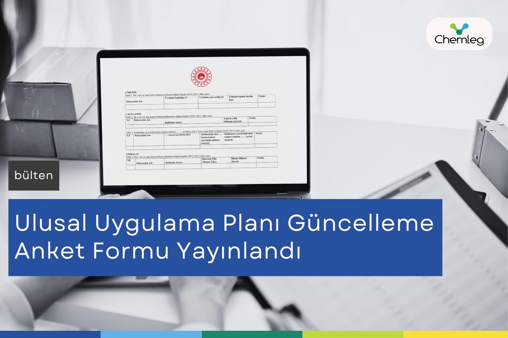 Ulusal Uygulama Planı Güncelleme Anket Formu Yayınlandı