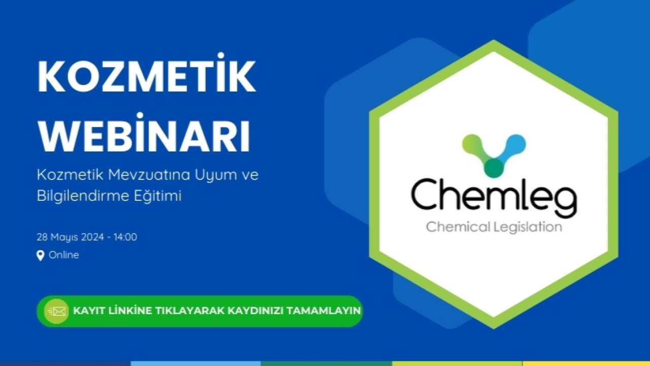 Webinaire sur les Cosmétiques: Formation à la Conformité et à l'Information sur la Législation Turque en Matière de Cosmétiques