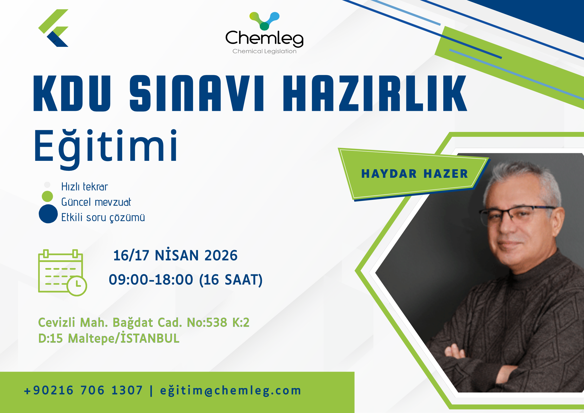 NİSAN 2026 - KDU SINAVI HAZIRLIK EĞİTİMİ