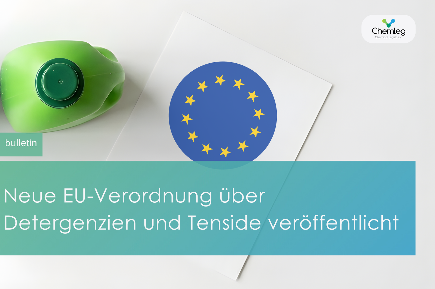 Neue EU-Verordnung über Detergenzien und Tenside veröffentlicht